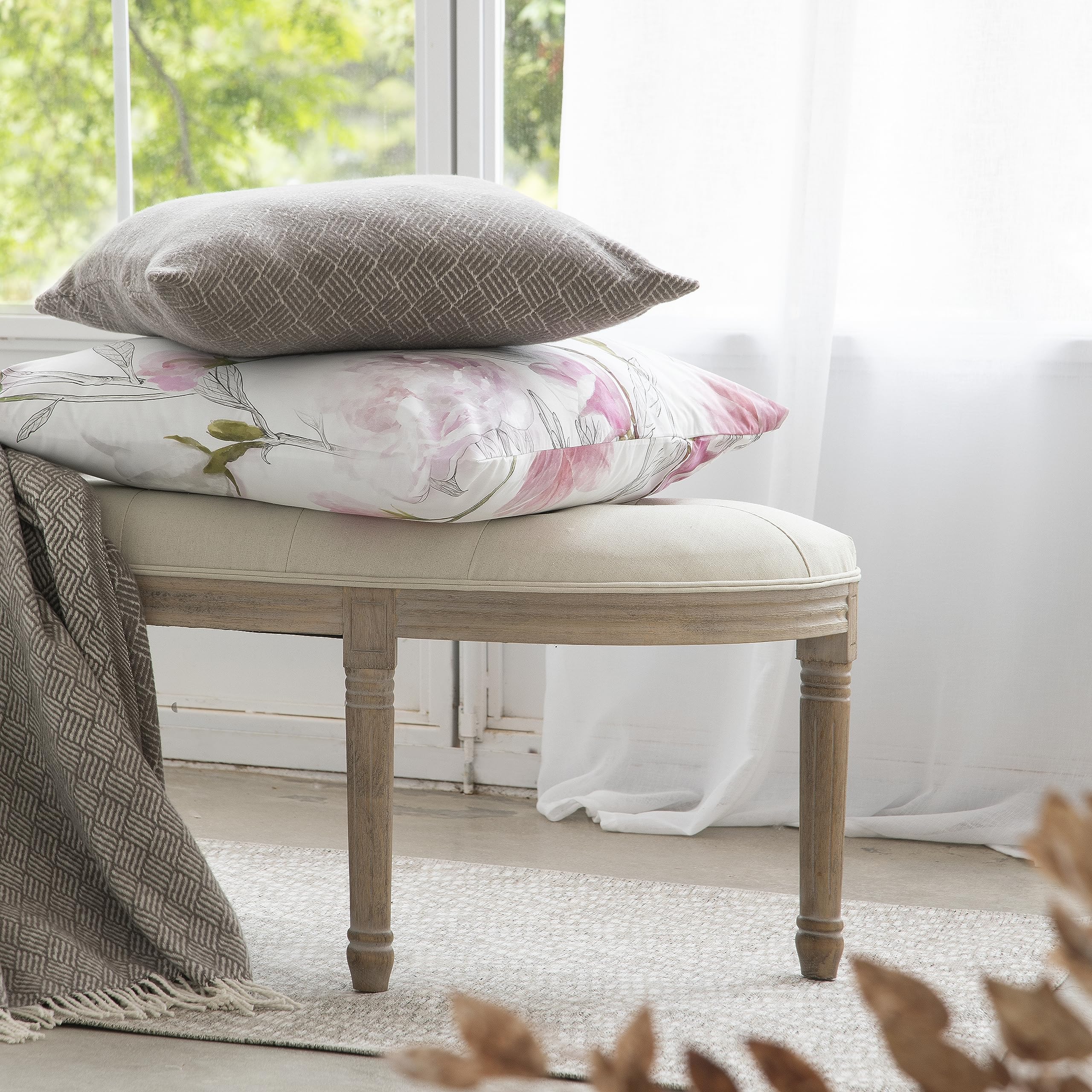 ETHERE MAISON Funda nórdica Sirwater Cama 180 cm - 260x240 cm, algodón 200 Hilos. Cierre con Botones.