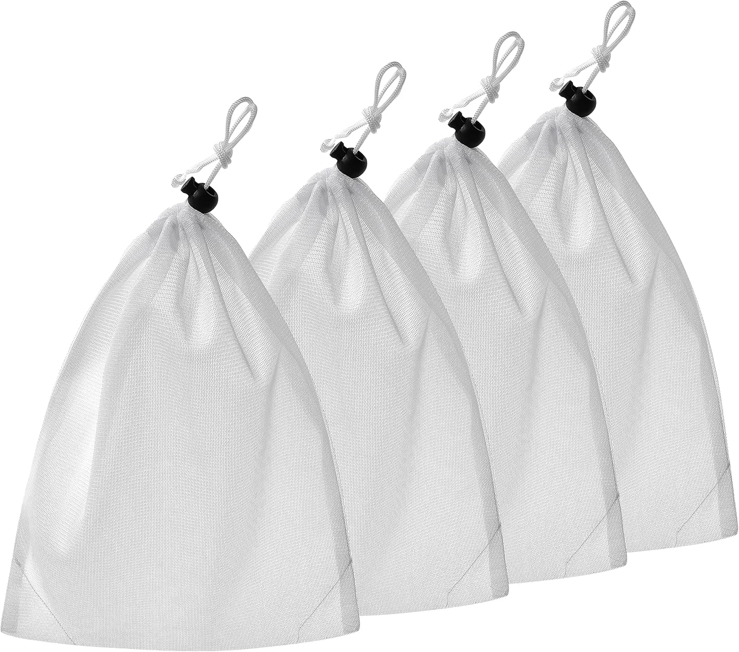 Nayciiy Pool Clean Vacuum Replacement Bag Nylon Fine Mesh Net with Pull and Lock for