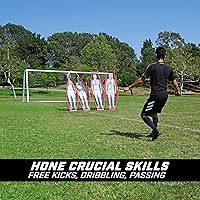 Vista 4 de GoSports Maniquí de entrenamiento XTRAMAN para defensor de fútbol