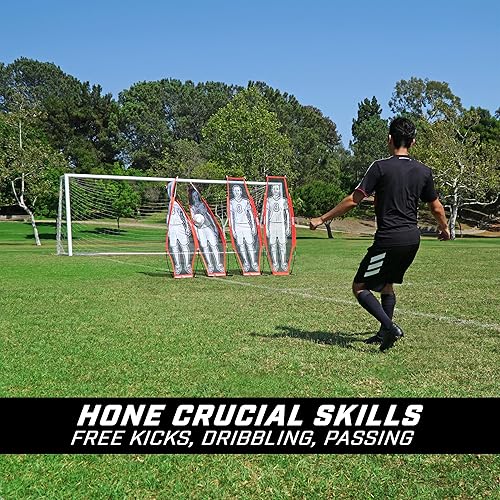 Miniatura 4 de GoSports Maniquí de entrenamiento XTRAMAN para defensor de fútbol