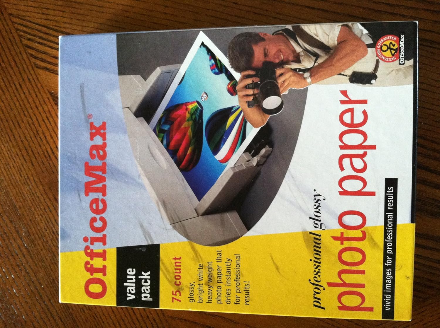 OfficeMax OfficeMax Professional Photo Paper, Glossy, 8.5