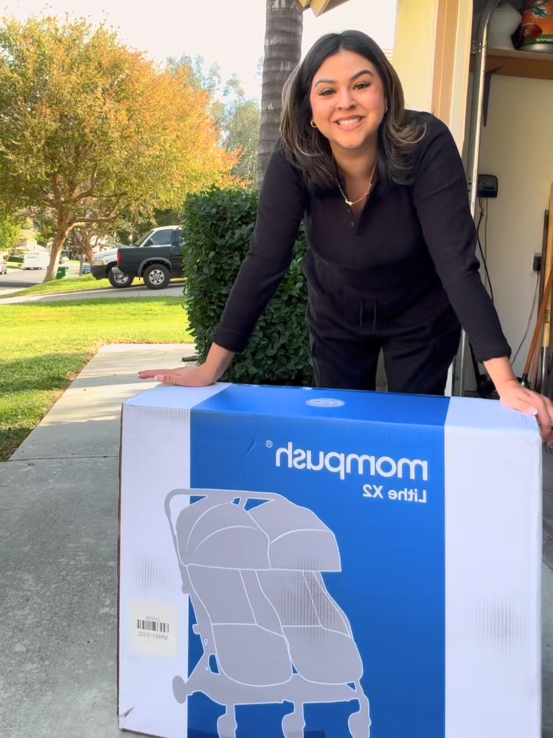 Amazon.com : Mompush Lithe Double Stroller, Lightweight Side by