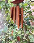 Large 65cm (25") 12 Tubes Double Antique Nature Bamboo Feng Shui Wind Chime Indoor Outdoor Wooden Melody Wind Bell