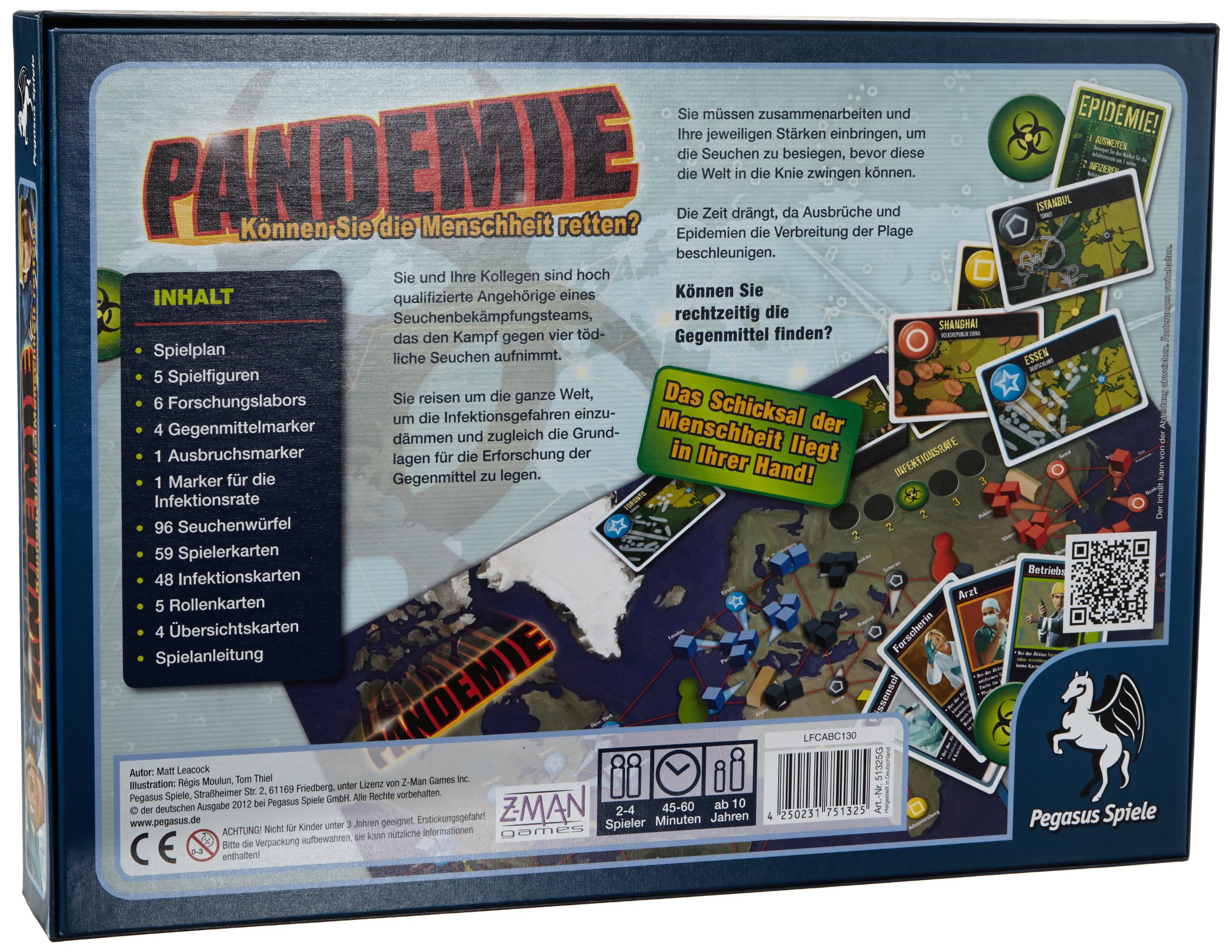 Pegasus Spiele 51325G - Pandemie
