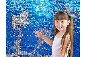Sensory Wall Decor: Enchanting Sequin Flip Fabric for Tactile Exploration
