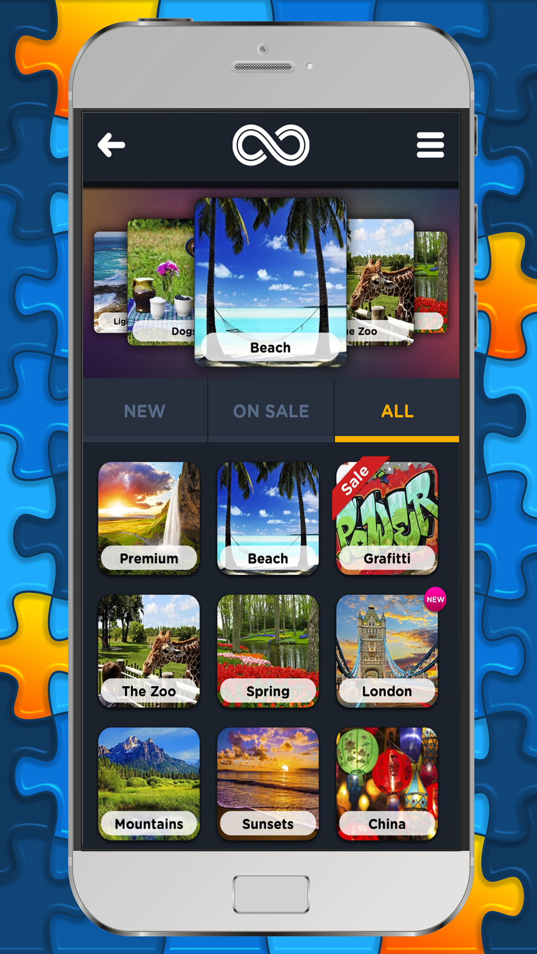 Infinite Jigsaw PuzzlesAmazon.inAppstore for Android
