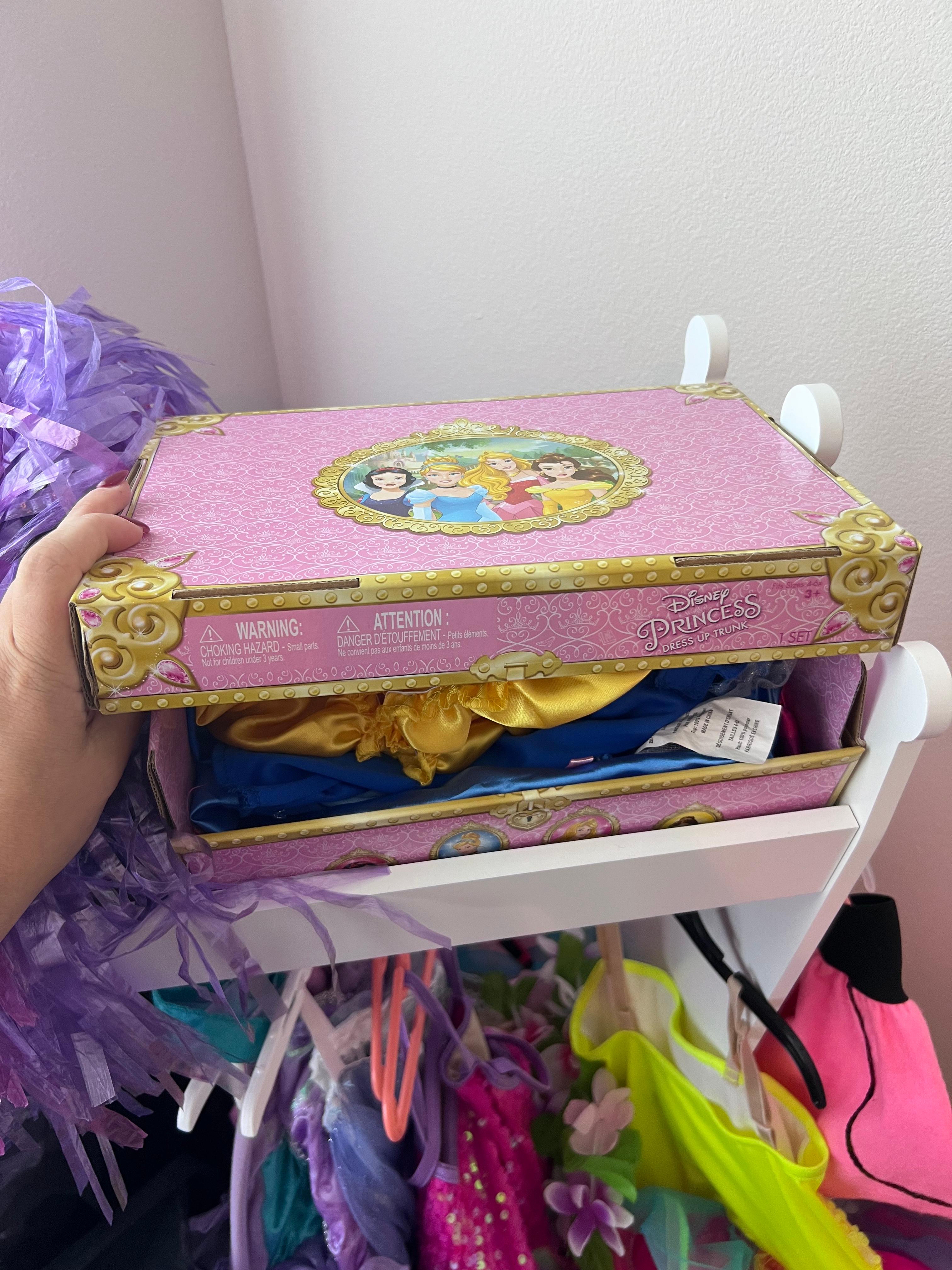 strapless open back dress Disney Princess Dress Up Trunk – Acapsule Toys and Gifts main image 1