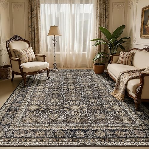 Ruaruarug Washable Area Rug 5×7 for Living Room, Ultra Soft, Copper