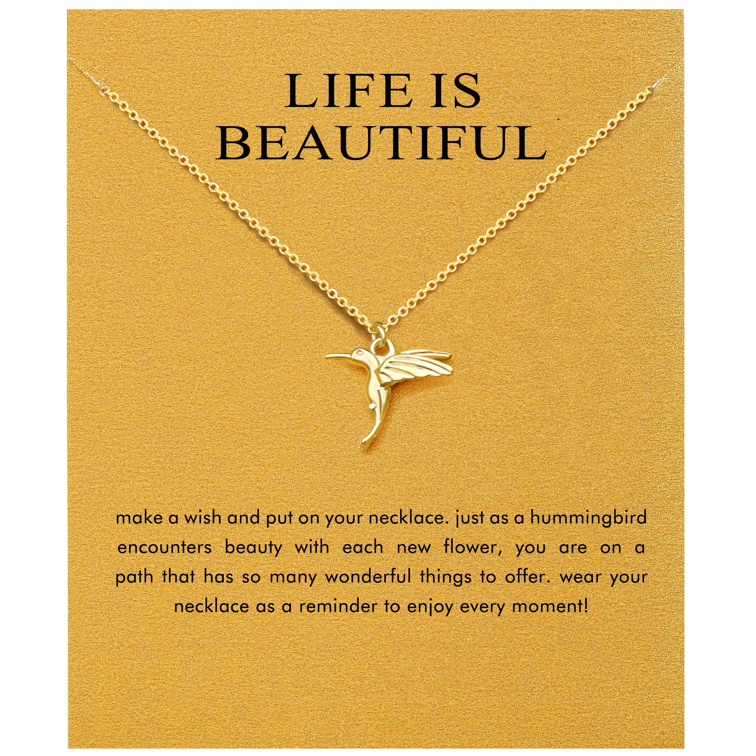 Gifts for Women, Butterfly Compass Cross Necklace Friendship Necklace Sister Gifts Daughter Gift Graduation Chritmas Birthday