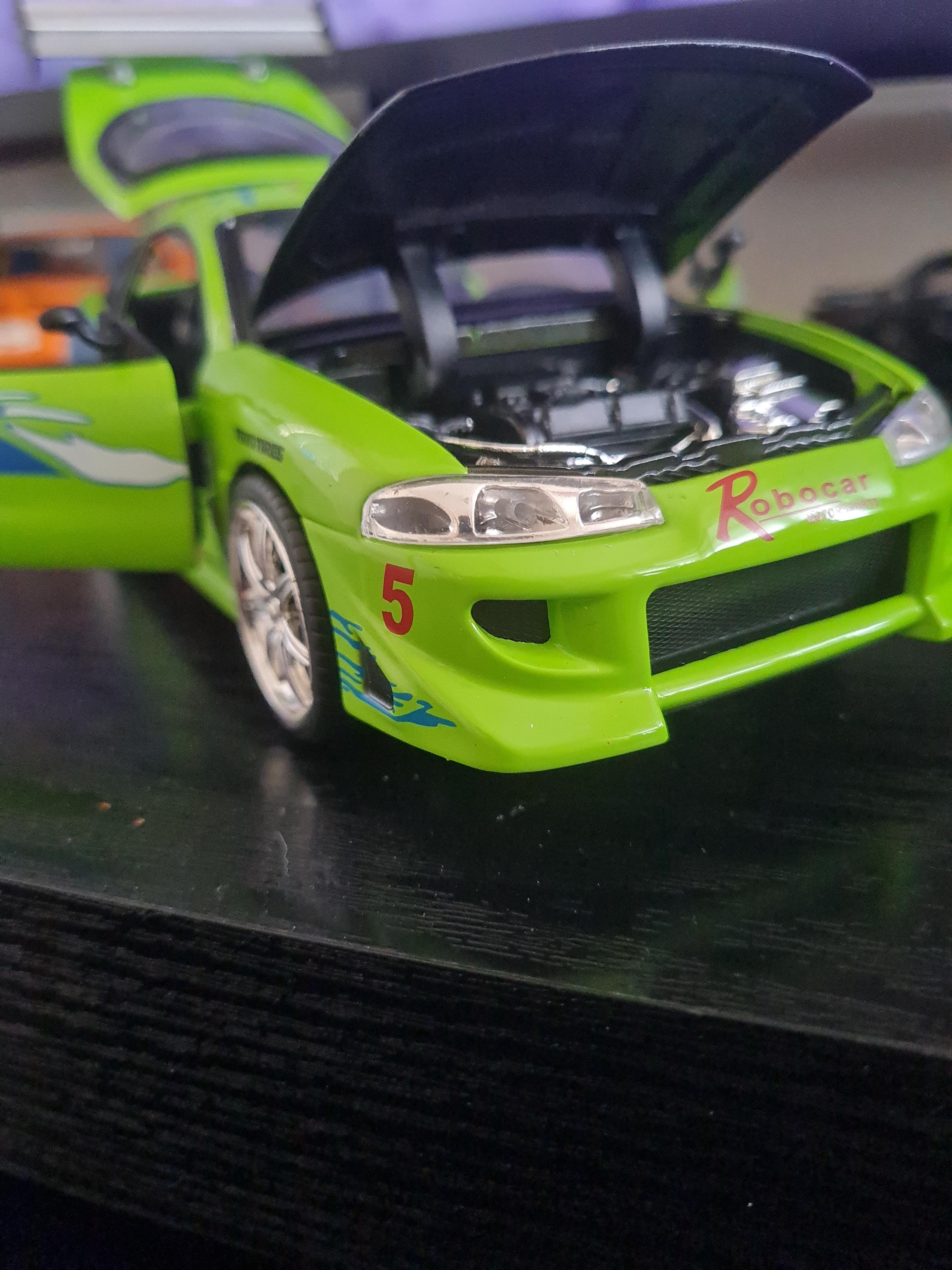 Jada Fast&Furious 253203007 Mitsubishi Eclipse 1995 1:24 zelené od 622 Kč