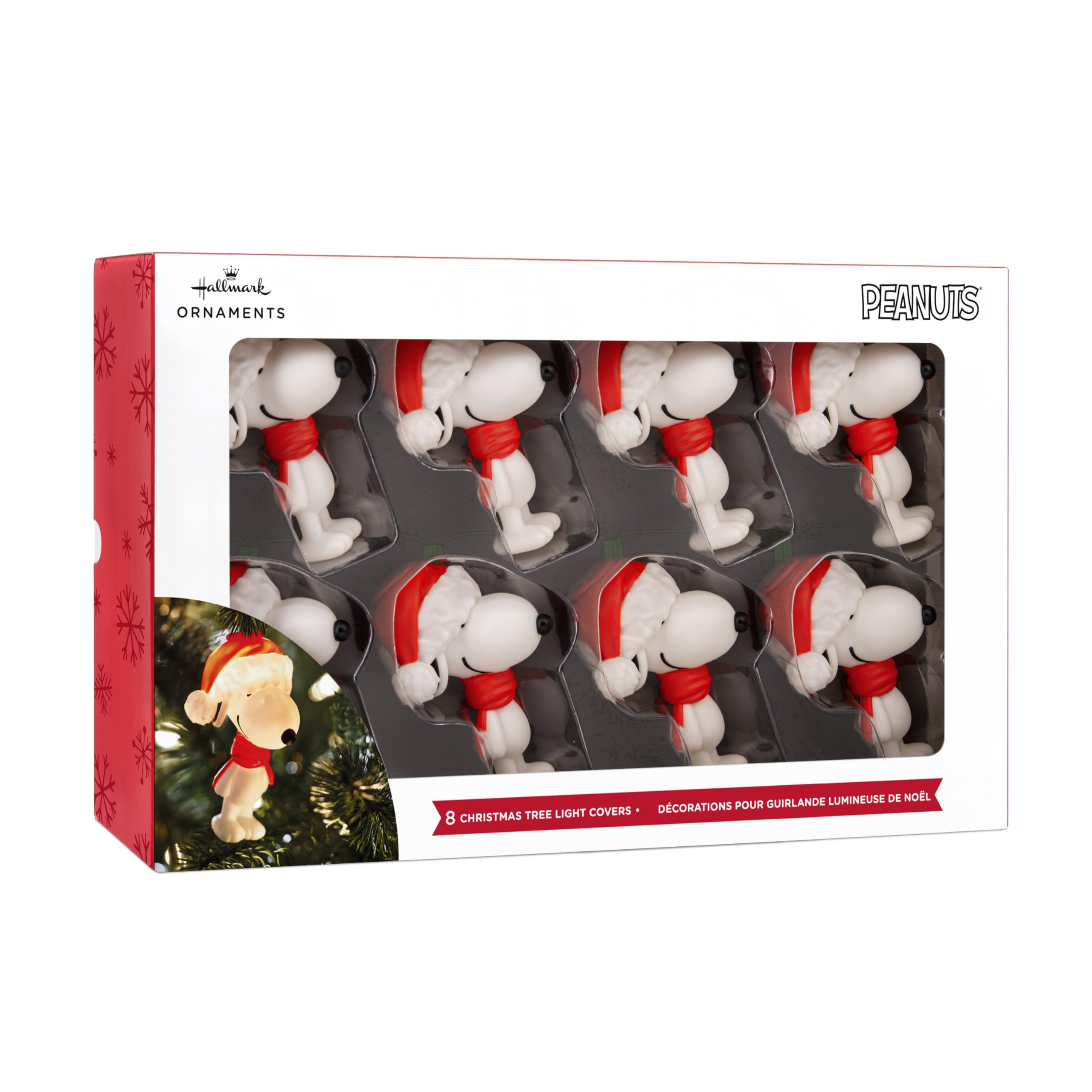 Amazon.com: Hallmark Peanuts Snoopy Christmas String Light Covers