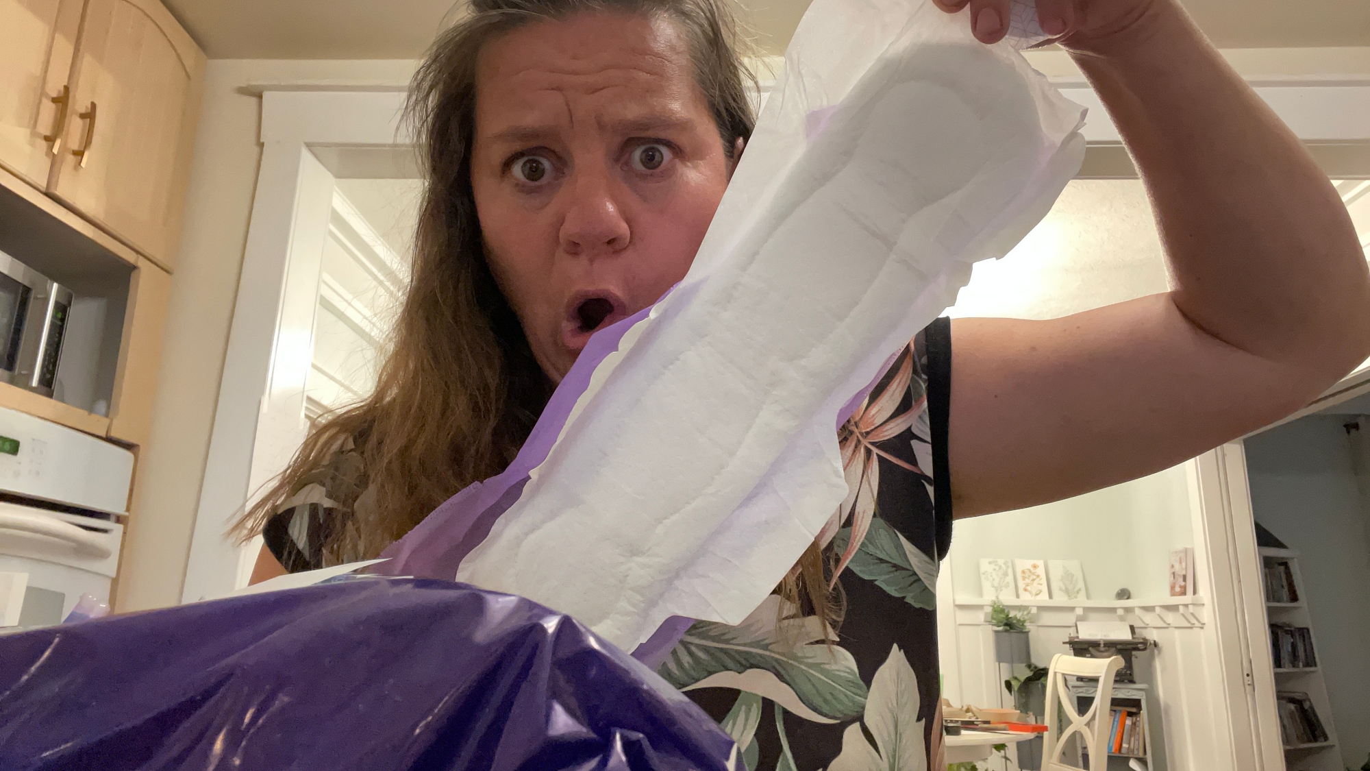 Always Maxi Pads- How Good Are They?!  on Amazon Live