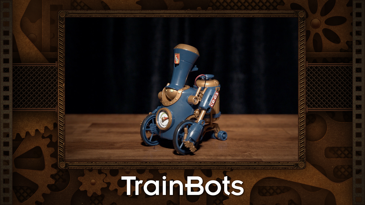 Amazon.com: Thames & Kosmos TrainBots: 2-in-1 STEAM Maker Kit