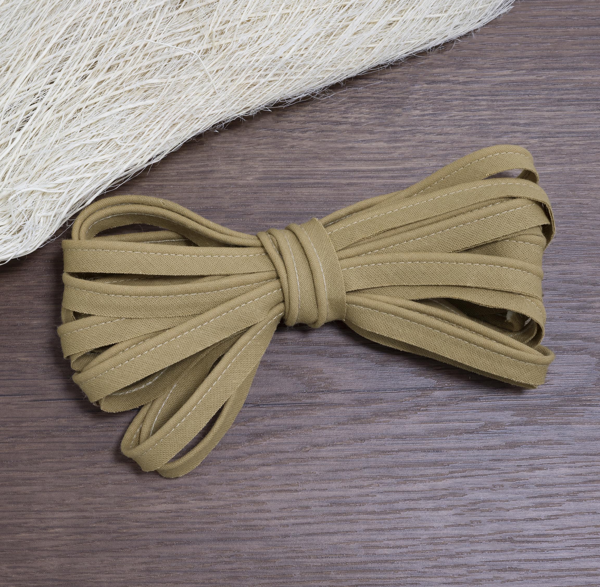 Nastro Bordatore Sbieco 10 Mm X 4.5 M - Nero Per Cucito E Decorazione - Foto 2