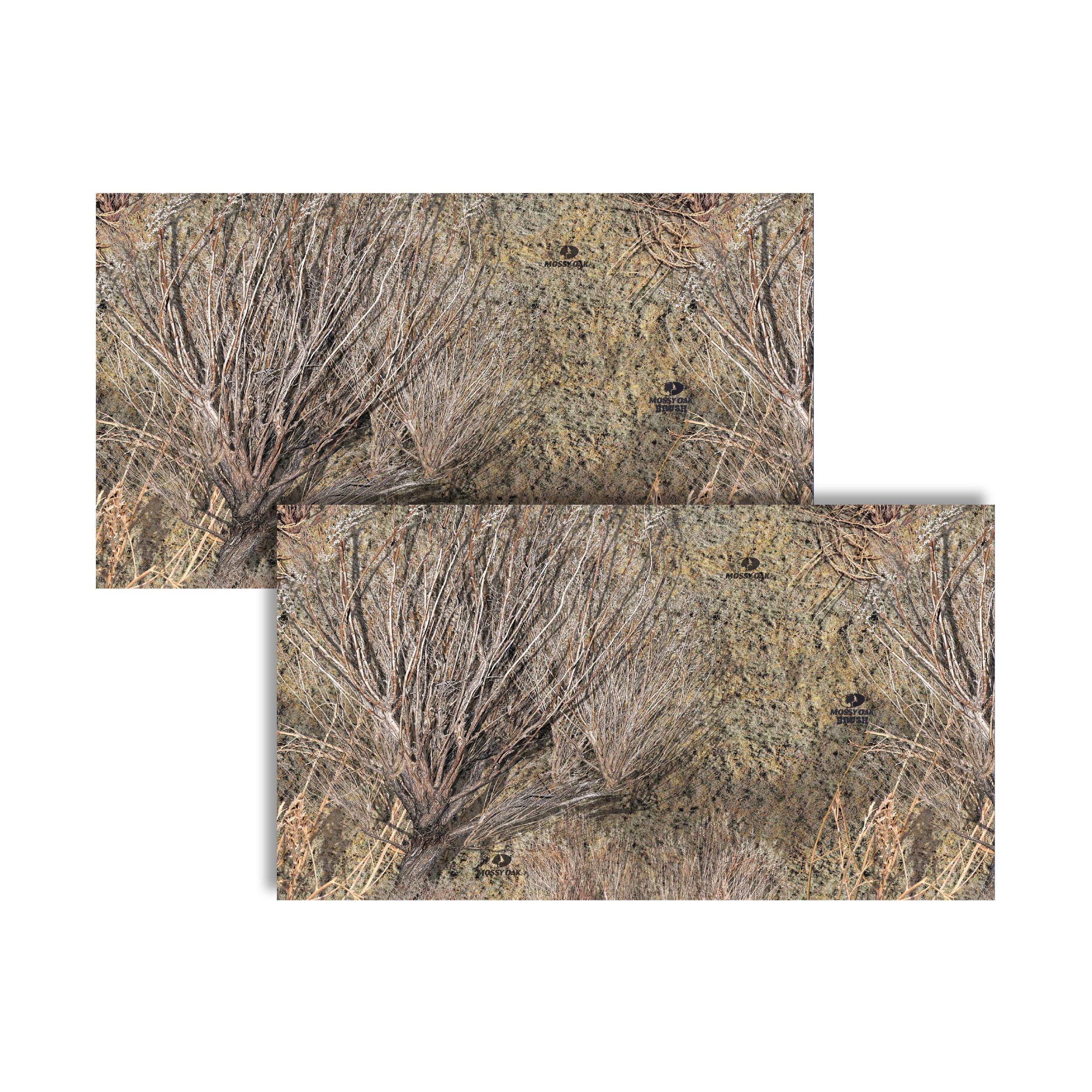 Mossy Oak Graphics Brush Camouflage Matte Gear Skin - Easy to Install Vinyl Wrap with Matte Finish - Ideal for Guns, Bows, Cameras, and Other Hunting Accessories