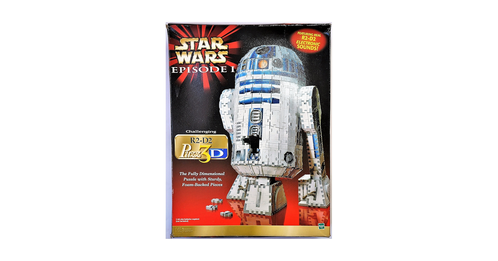 スターウォーズ R2-D2 PUZZ 3D 708ピース【新品未開封品】 Star Wars Episode 1 R2-D2 Electronic 3D Puzzle 708 pcs