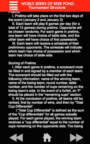 Beer Pong Rules and Regulations 2