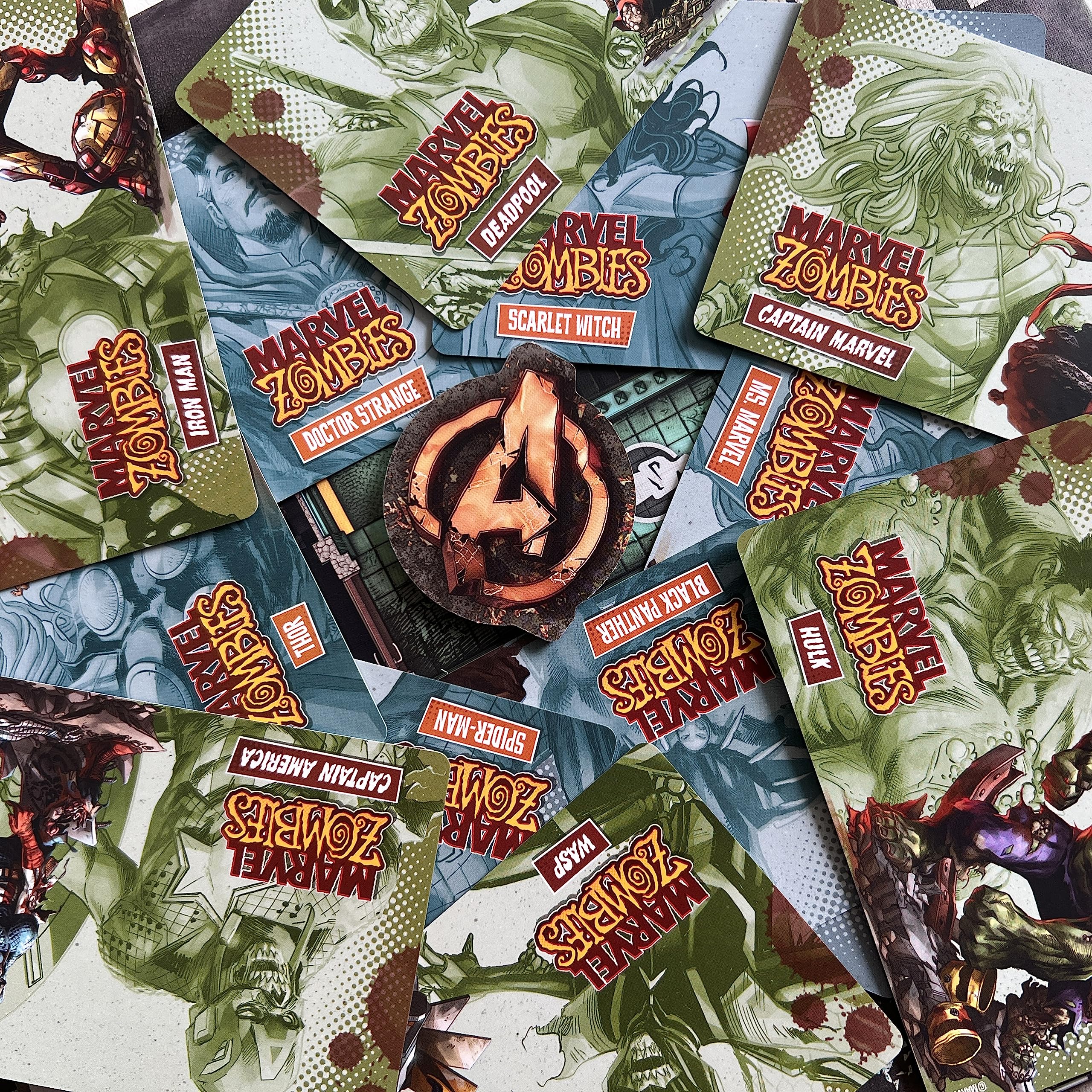 Asmodee – ZOMBICIDE: MARVEL ZOMBIES – Gioco da Tavolo Zombicide – Gioco di Società Collaborativo e di Strategia per Amici – Idea Regalo Marvel – 1-6 Giocatori – 15+ Anni – Edizione in Italiano