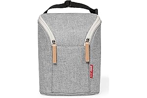 | ChicoBags Bottle Sling | Breastmilk Cooler Insulated Bottle Bag | Grab & Go, Chevron