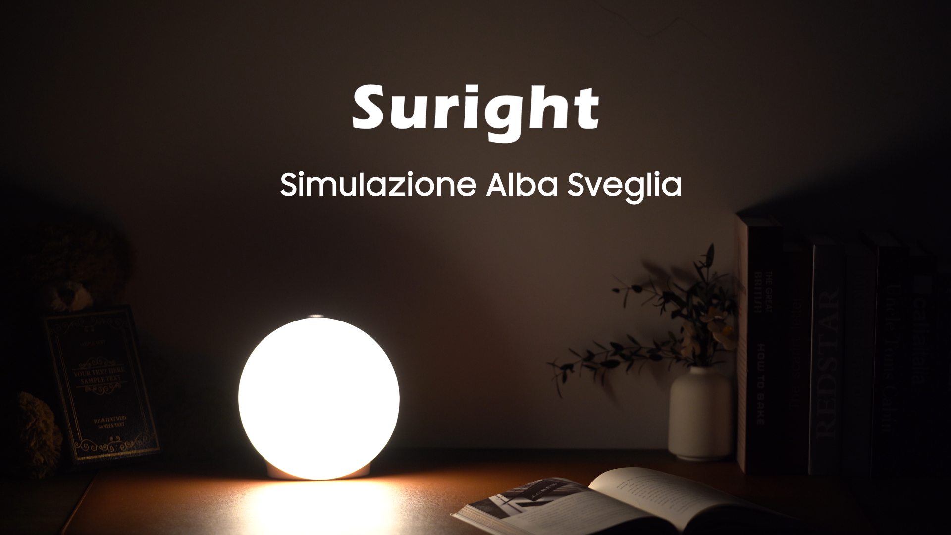 Sveglia Simulazione Dell'alba Con sei opzioni di illuminazione ambientale, sveglia smart Con suoni della natura rilassanti,Wake-up Light, Doppia Alarm Clock, Snooze, Altoparlante Bluetooth,D'alba