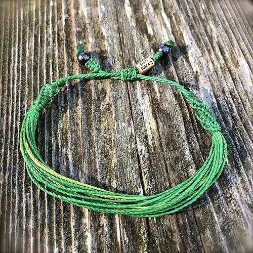 Miniatura 9 de Custom Macrame Evil Eye Bracelet for Men Women and Kids - Handmade Customized Fiber Colors of Hand Knotted Evil Eye Jewelry