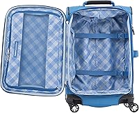 Vista 63 de Travelpro Maxlite 5 - Juego de 2 piezas de equipaje de mano de tela, expandibles con 4 ruedas giratorias, bolso blando para debajo del asiento, Negro