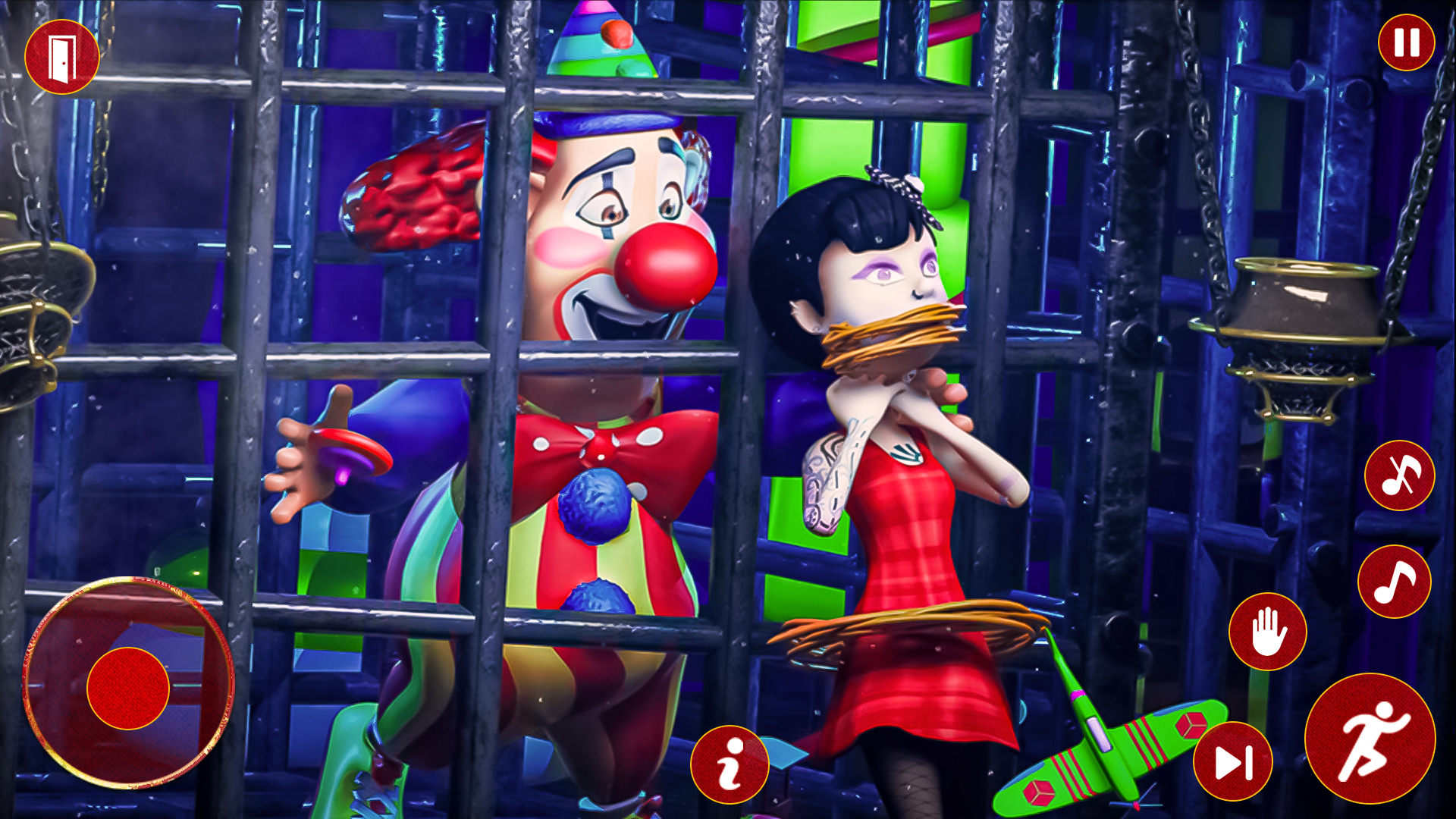 Horror Day In Scary Toy Factory Hide Seek Puzzle Game - Spooky Clown ...