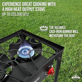 Amazon.com: Hike Crew Auto Ignition 3-Burner Outdoor Gas Stove