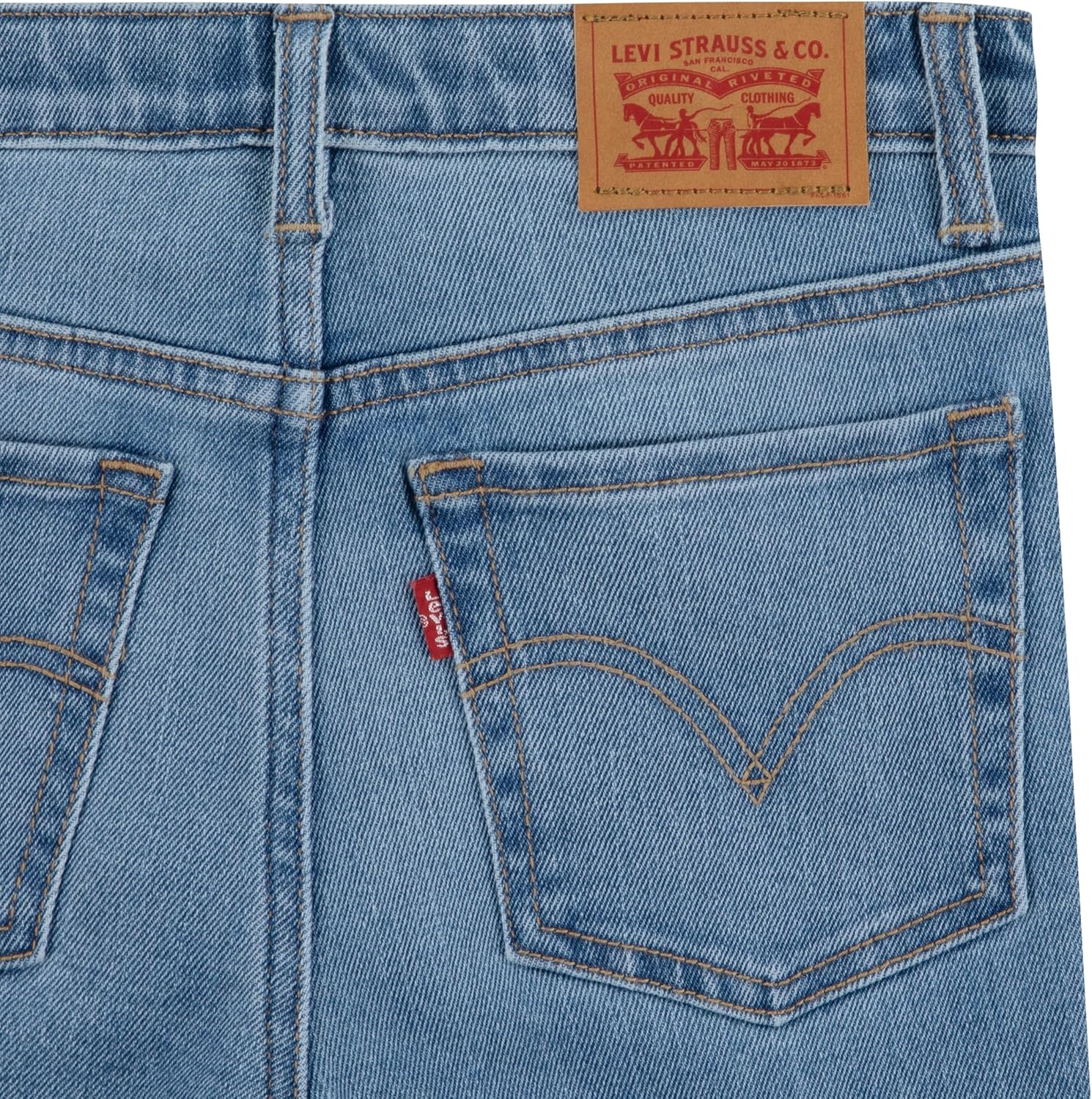 Levi's Girls' Flare Jeans - Image 7