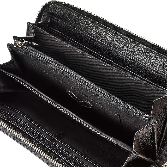 Amazon | [シンクビー! ] ラウンド財布 ミラノ A000749 ブラック
