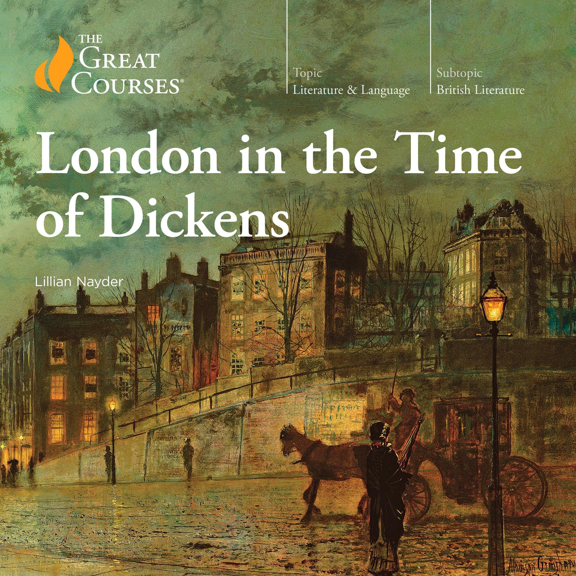 Cover art for London in the Time of Dickens