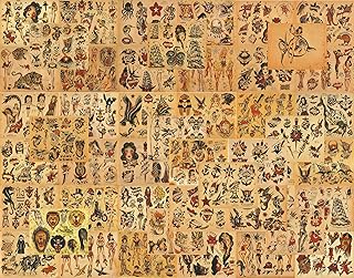 14 Friday the 13th Tattoo Flash Sheet Ideas Classic and Spooky 15 Style Tattoo Flash 50 Sheets 11x14