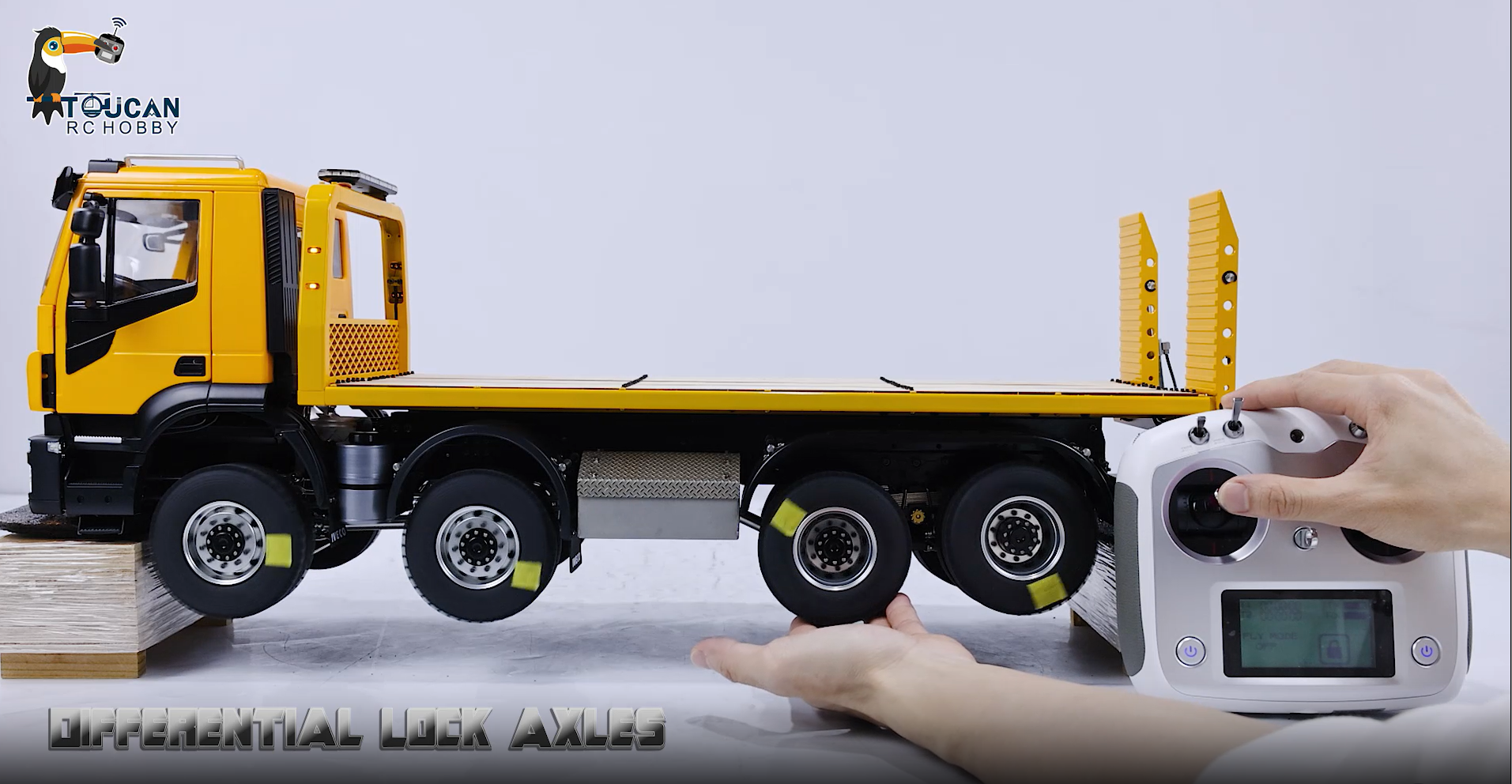 Amazon.com: wheelfun 1/14 8x8 RC Hydraulic Rescue Vehicles Model
