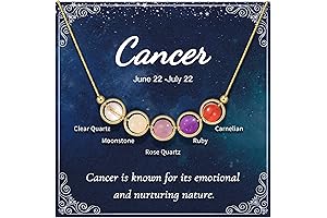 Gold Zodiac Necklaces for Women Girls