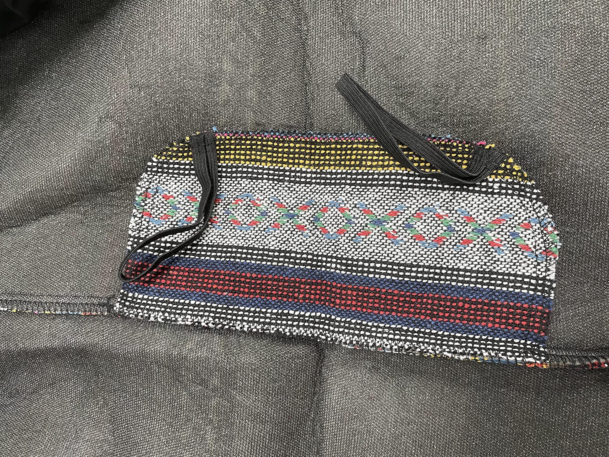 AUTOYOUTH BAJA Funda colorida para asientos de coche de estilo étnico universal, para banco trasero estándar