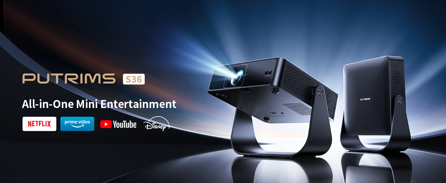 4k Projector 【Compatible with Netflix/Disney/Live TV &330
