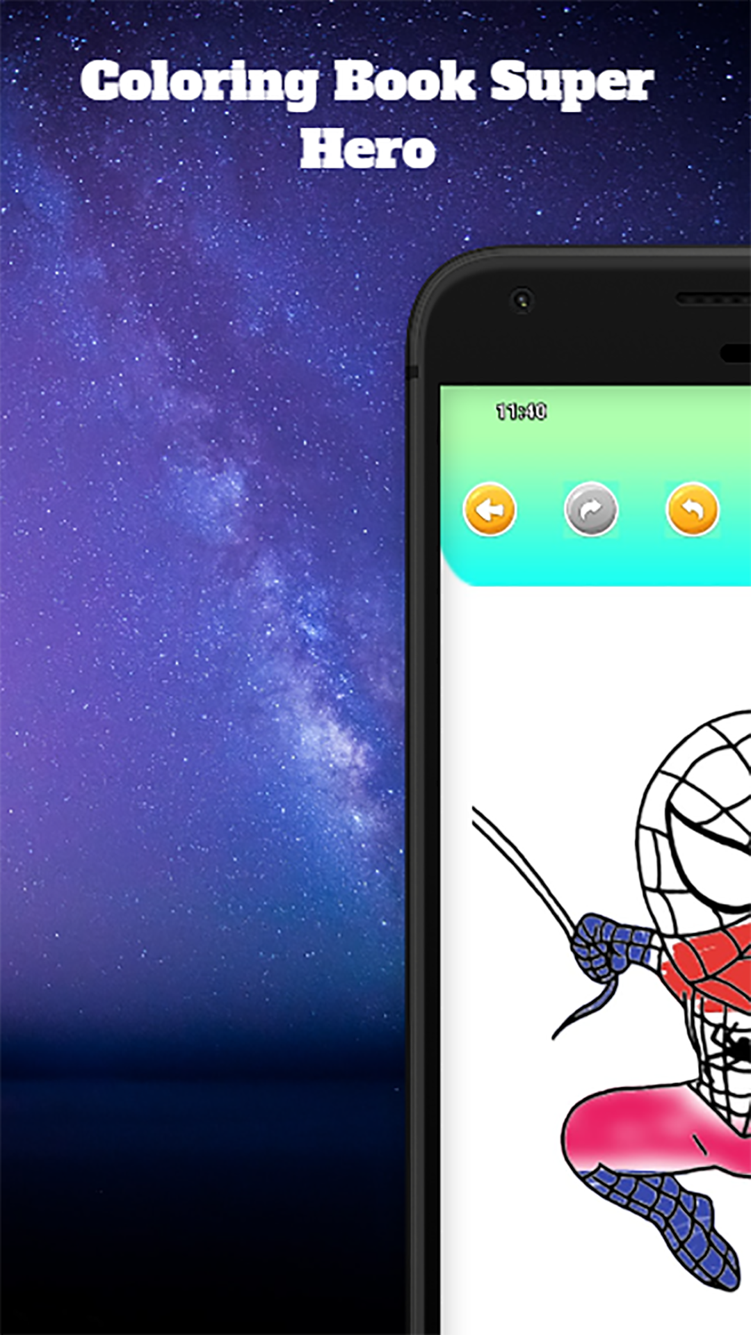 Coloring Book SuperHero Game For Kids - App on Amazon Appstore