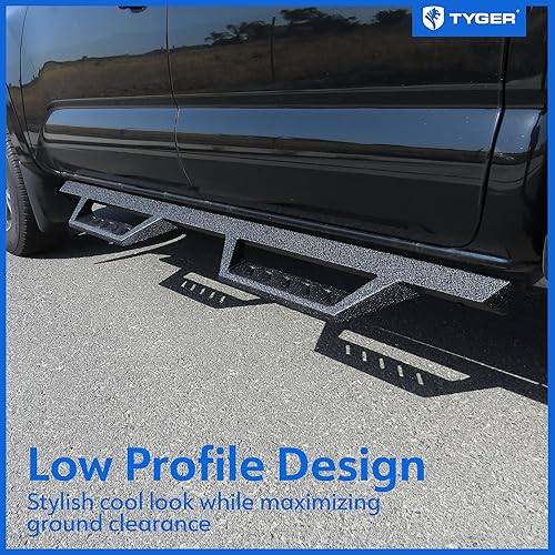 Miniatura 3 de Tyger Auto LanderX - Estribo compatible con Toyota Tacoma 2005-2023  Doble cabina  TG-LX3T82338  Barras Nerf de riel lateral