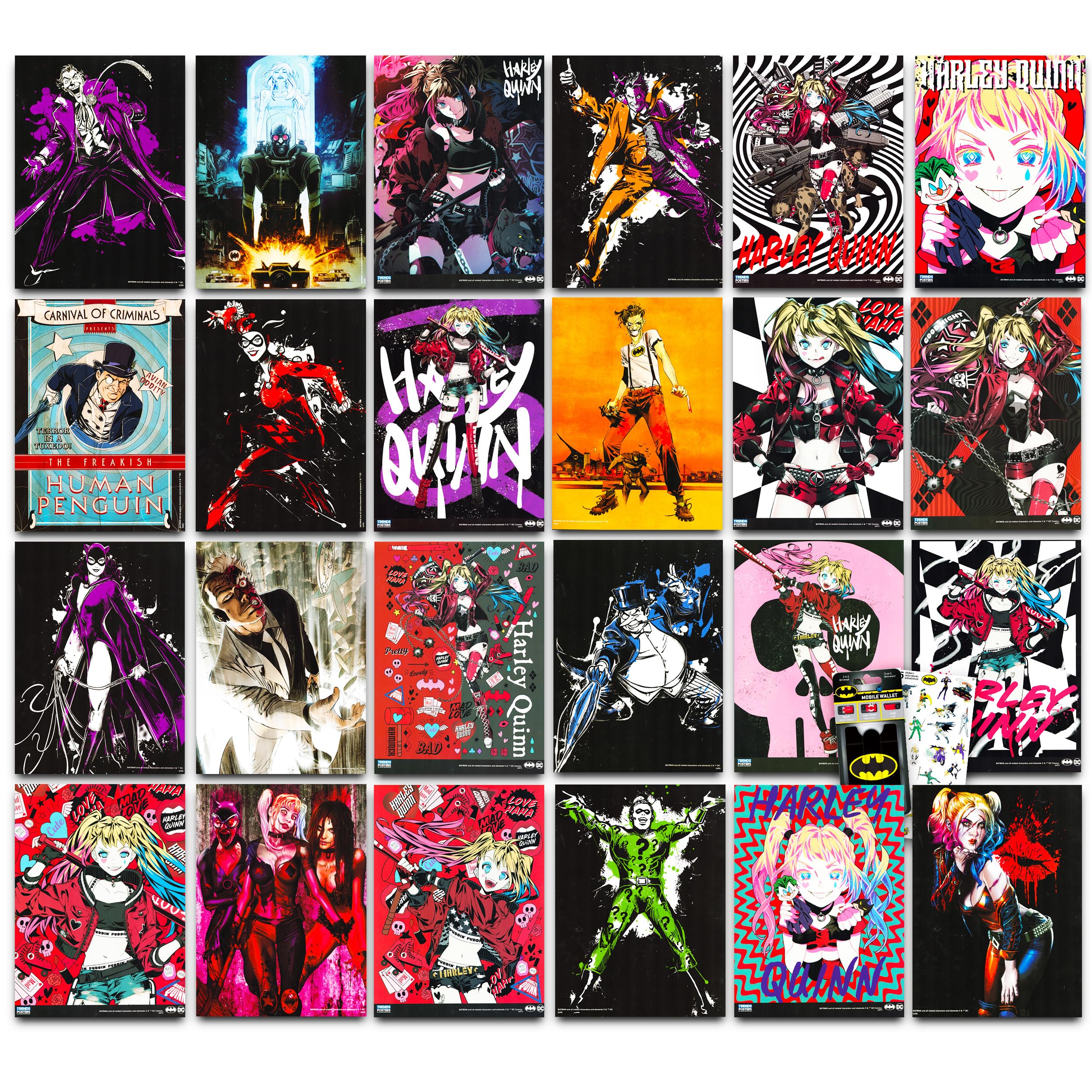 Batman Villains Poster Set Review: Gotham Style Guide