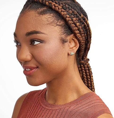 Miniatura 4 de Morgan & Paige Rhodium 14K Rose Gold 18K Yellow Gold Plated 925 Sterling Silver Angel Wing Stud Earrings Hypoallergenic Adorned for Women