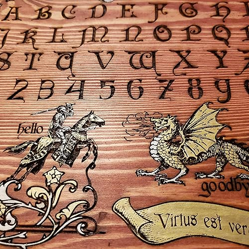 Miniatura 2 de Medieval Style Talking Spirit Board (Ouija Board)
