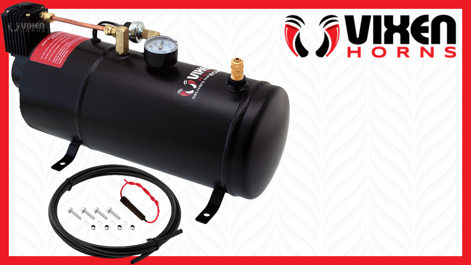 Amazon.com: Vixen Horns VXO8210 1 Gal Tank/Compressor Kit : Automotive