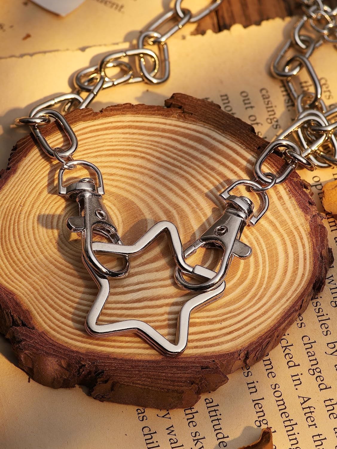 Sacina Grunge Y2k Aesthetic Star Necklace, Star Y2k Grunge Necklaces, Christmas New Year Jewelry Gift for Women - Image 7