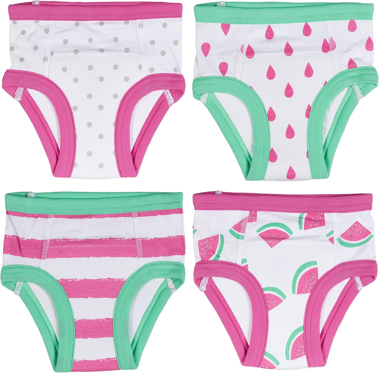 Trimfit Baby and Toddler Cotton Training Pants (Pack of 4 Kid Underwear)