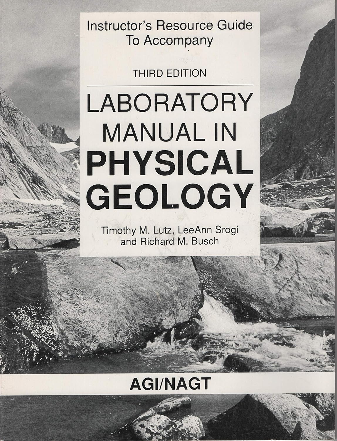 Instructor's Resource Guide to Laboratory Manual in Physical