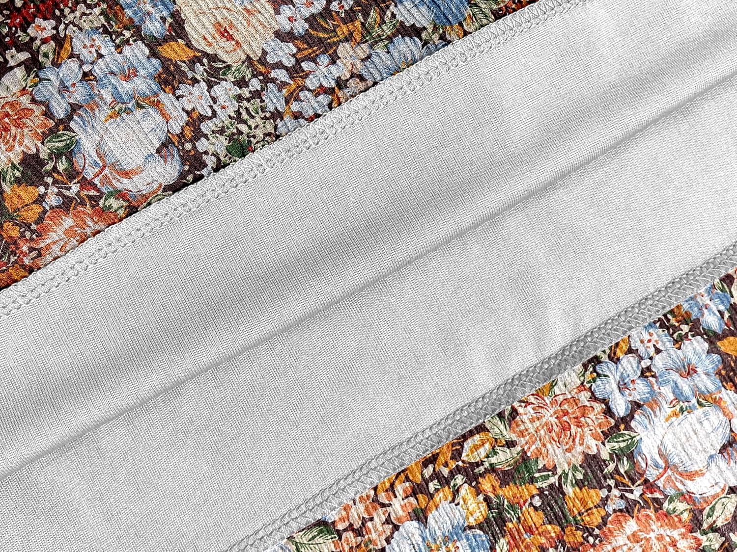 NASHALYLY Women's Chiffon Elastic High Waist Pleated A-Line Flared Maxi Skirts - Image 5