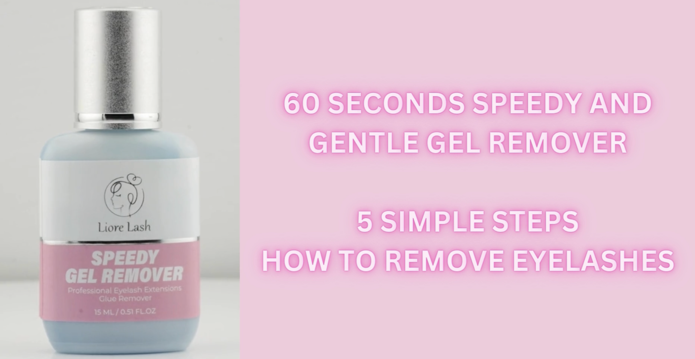 Amazon.com : Speedy Gel Remover for Lash Extensions Liore Lash