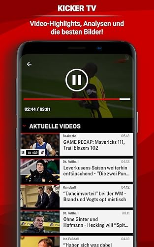 kicker Fußball News