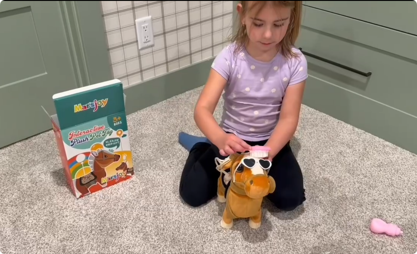 Jouet de poney noir marchant musical chantant dansant en peluche interactif - Poney de marche avec laisse - Jouet en peluche secouant la tête et les fesses pour garçons et filles, enfants