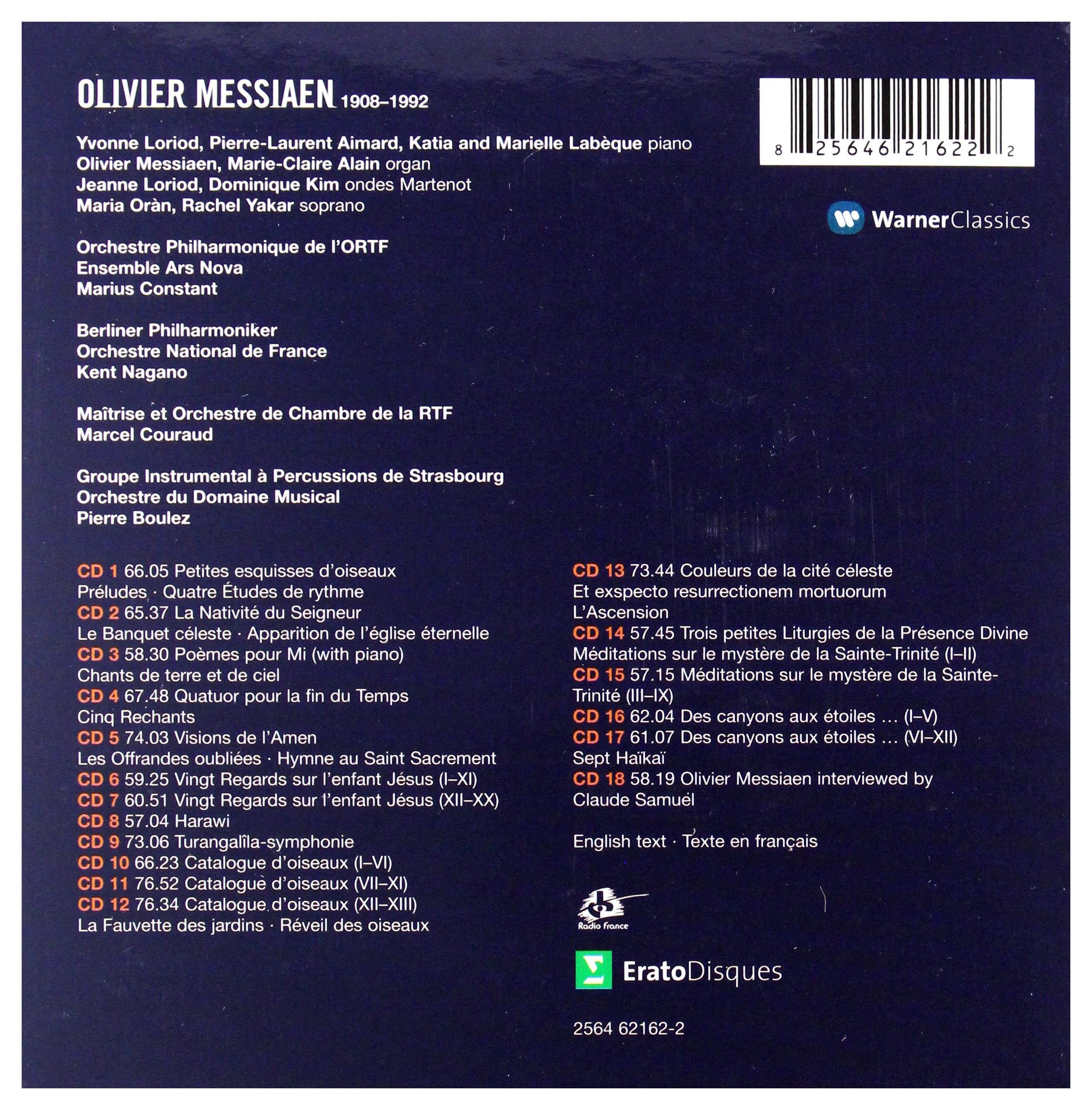 Messiaen : Edition